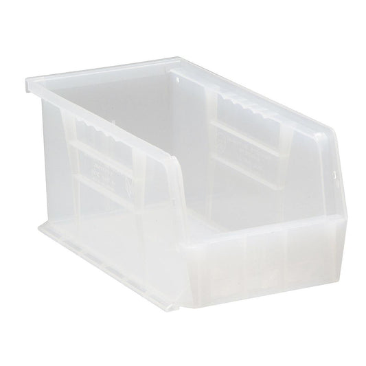 Quantum Storage Systems Hang And Stack Bin Clear PP 5 In QUS230CL