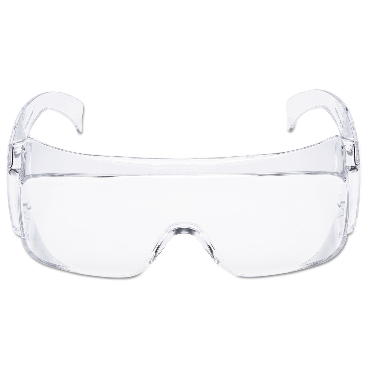 3M Tour Guard V Safety Glasses, One Size Fits Most, Clear Frame/Lens, 20/Box