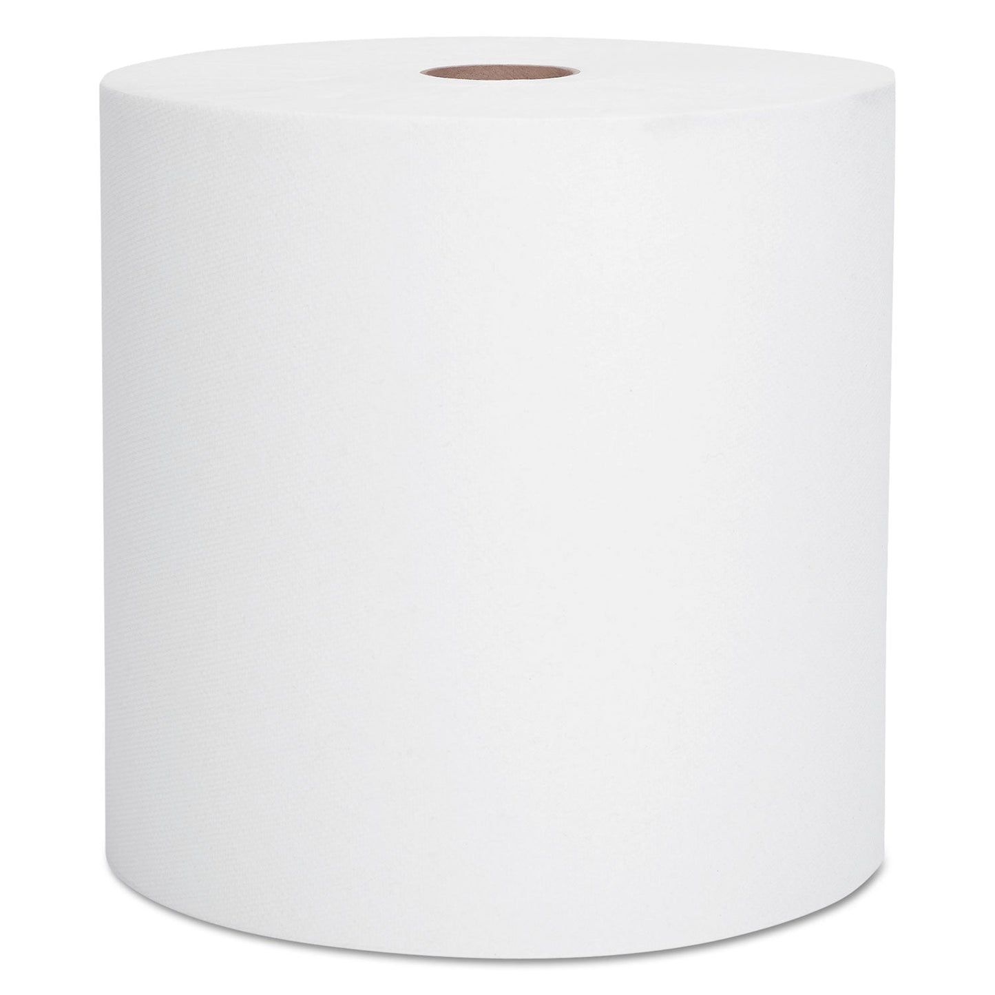 Scott Essential High Capacity Hard Roll Towels for Business, 1.5" Core, 8" x 1,000 ft, Recycled, White, 6/Carton