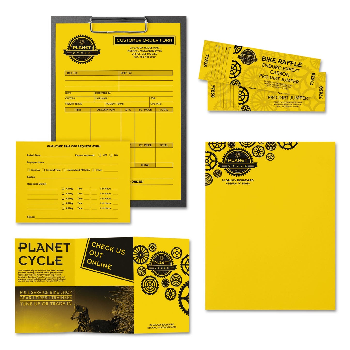 Astrobrights Color Paper, 24 lb Bond Weight, 11 x 17, Solar Yellow, 500/Ream