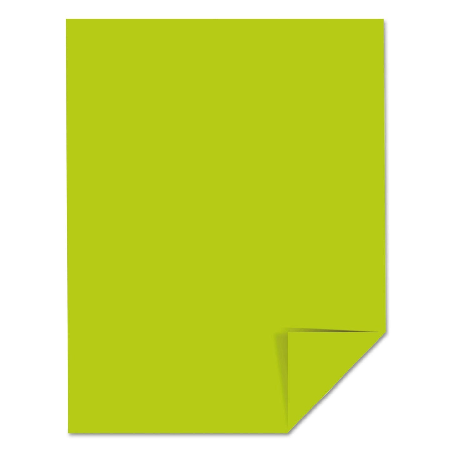 Astrobrights Color Paper, 24 lb Bond Weight, 8.5 x 11, Terra Green, 500/Ream