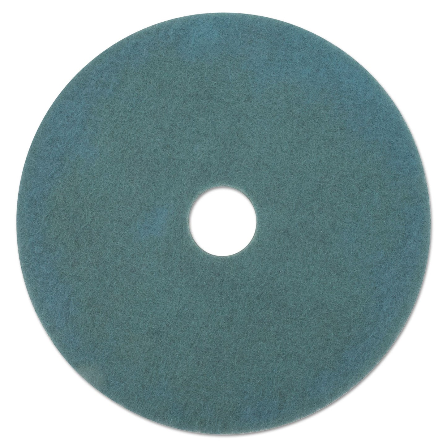 3M Ultra High-Speed Floor Burnishing Pads 3100, 27" Diameter, Aqua, 5/Carton