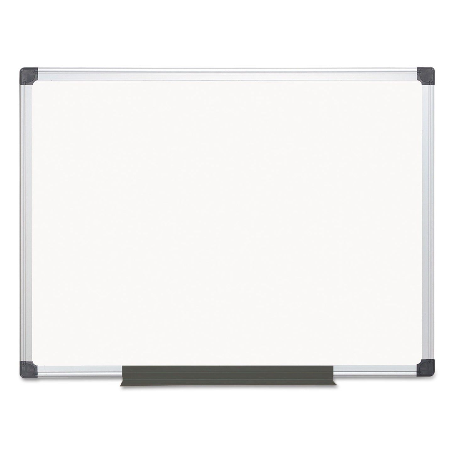 MasterVision Value Melamine Dry Erase Board, 36 x 48, White, Aluminum Frame