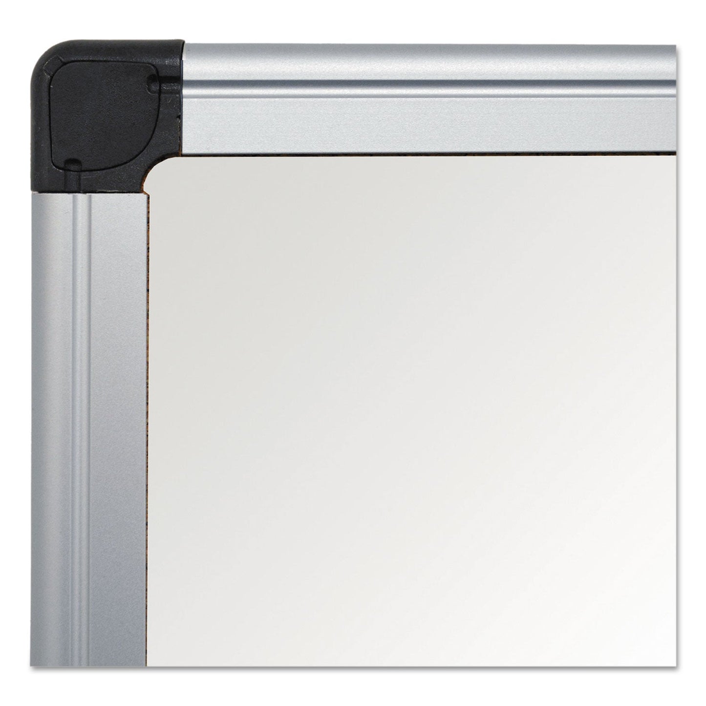 MasterVision Value Melamine Dry Erase Board, 24 x 36, White, Aluminum Frame