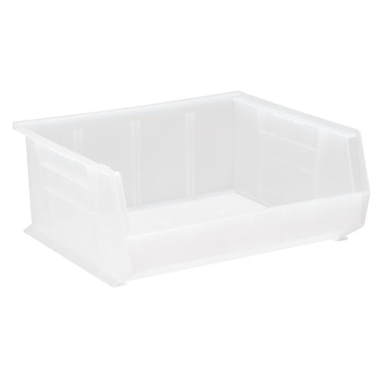Quantum Storage Systems Ultra Series Stack And Hang 8.9 Gal. Bin In Clear