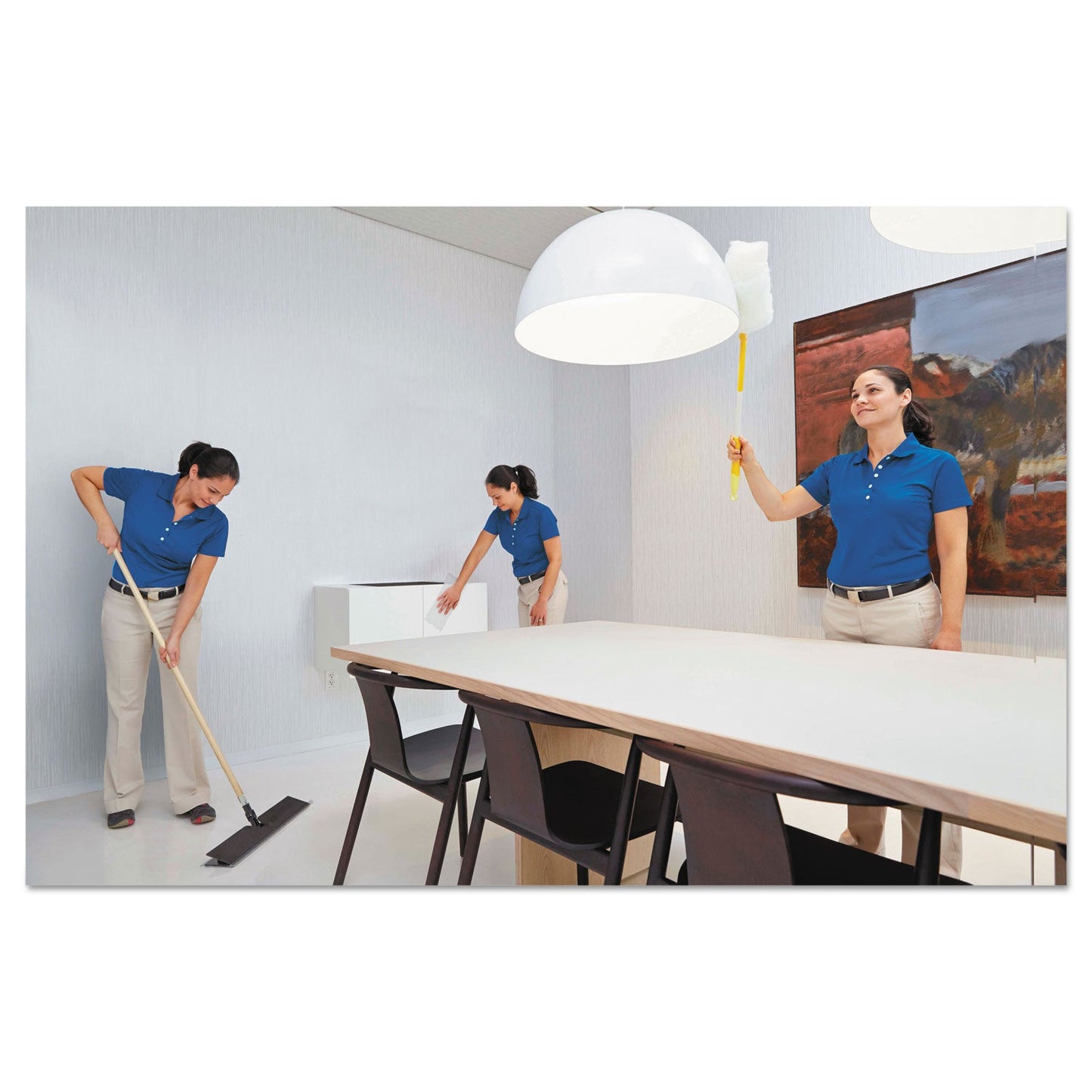 3M Easy Trap Duster, 8" x 125 ft, White, 250 Sheet Roll