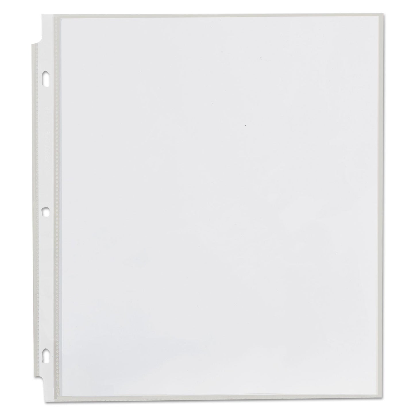 Universal Top-Load Poly Sheet Protectors, Economy, Letter, 100/Box