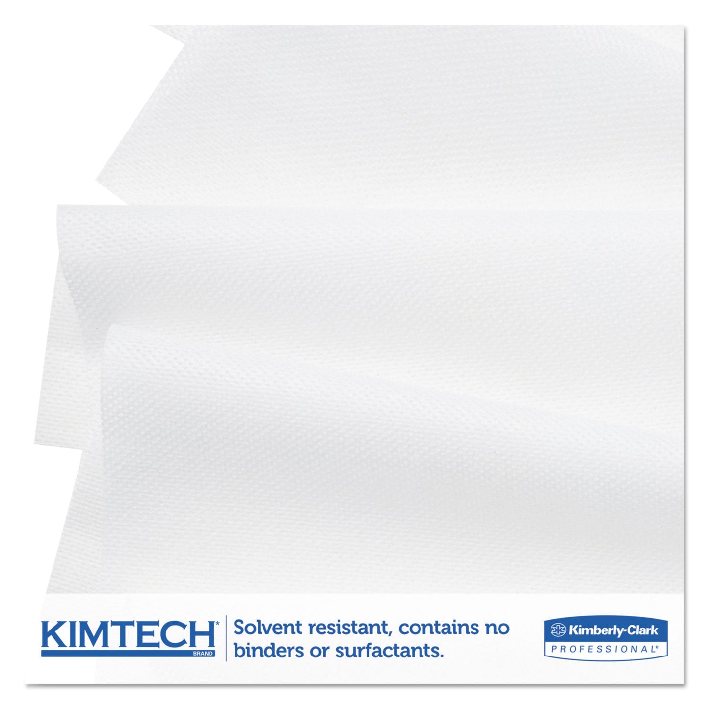 Kimtech SCOTTPURE Wipers, 1/4 Fold, 12 x 15, White, 100/Box, 4/Carton
