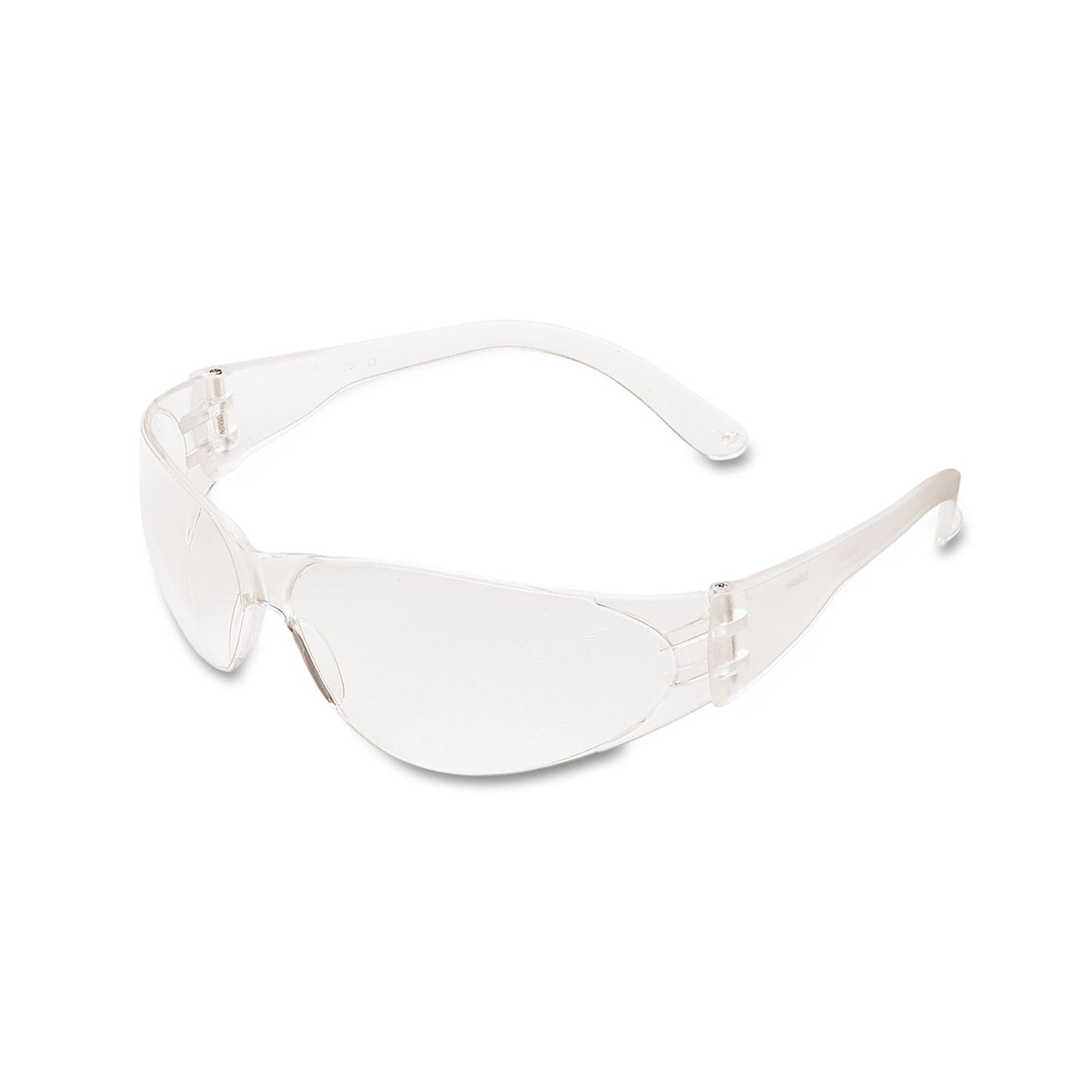 MCR Checklite Scratch-Resistant Safety Glasses, Clear Lens