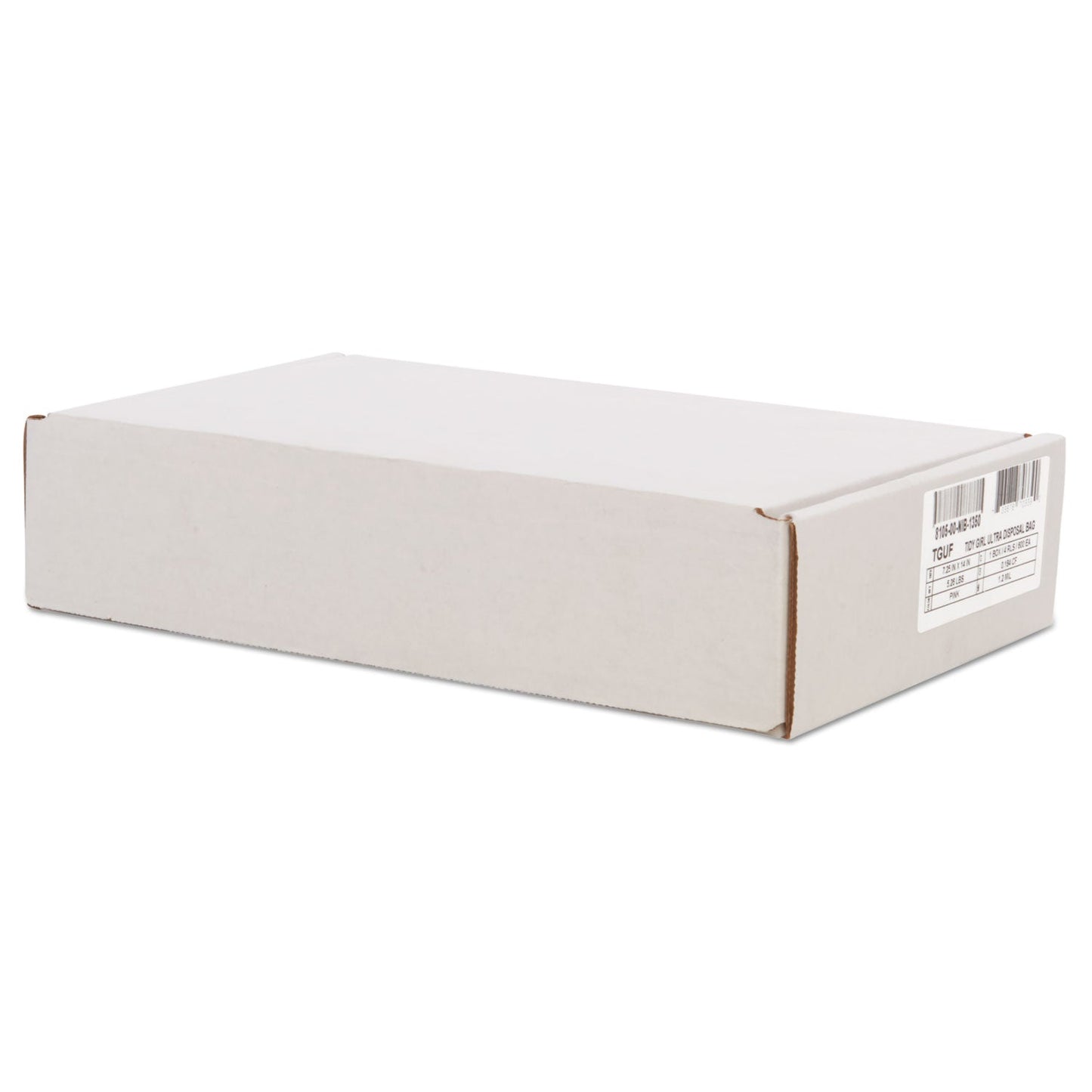 Tidy Girl Feminine Hygiene Sanitary Disposal Bags, 4" x 10", Natural, 600/Carton