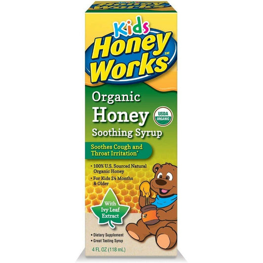 Honey Works Kids Organic: Soothing Syrup (Day & Night Options)