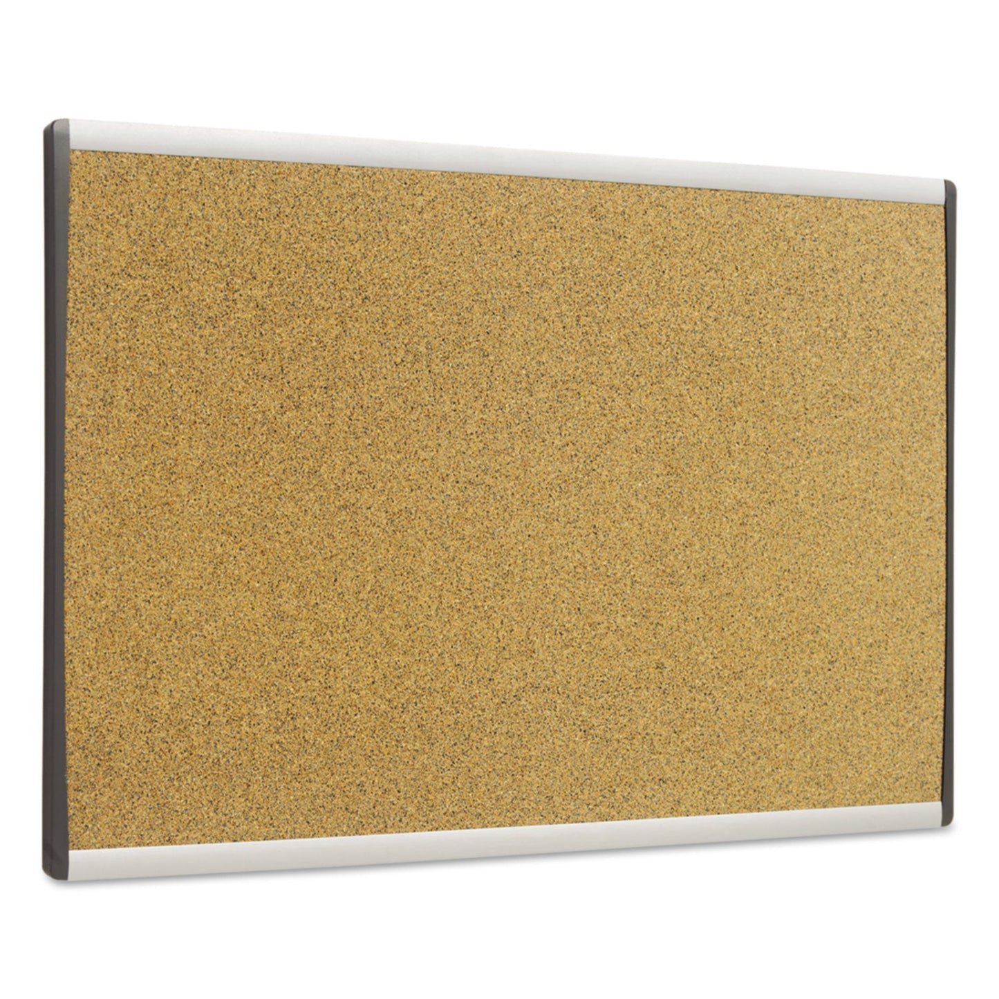 Quartet ARC Frame Cork Cubicle Board, 18 x 30, Tan, Aluminum Frame