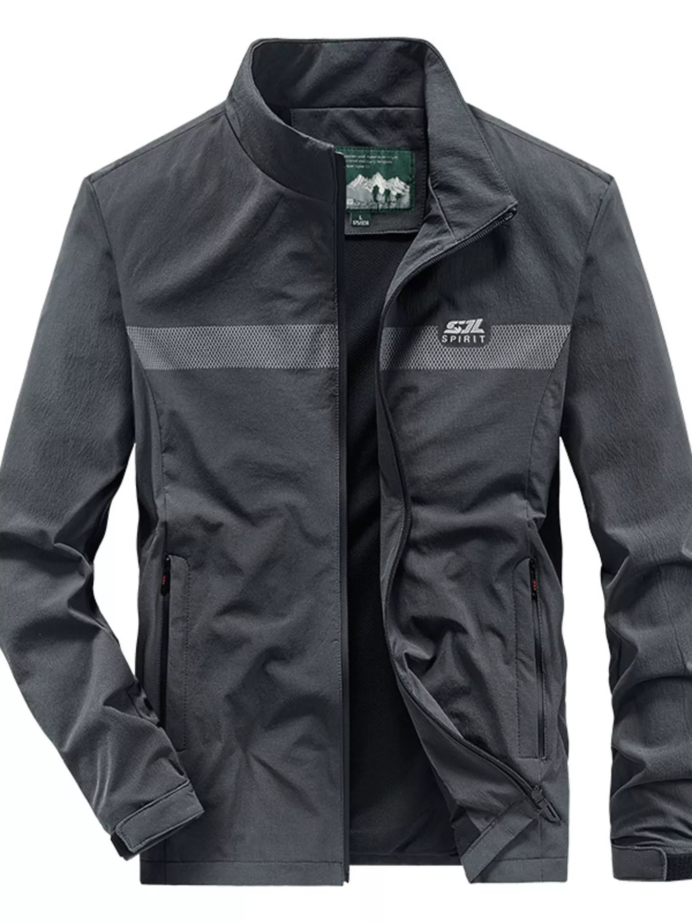 Men's Plus Size Lightweight Windproof Outdoor Jacket