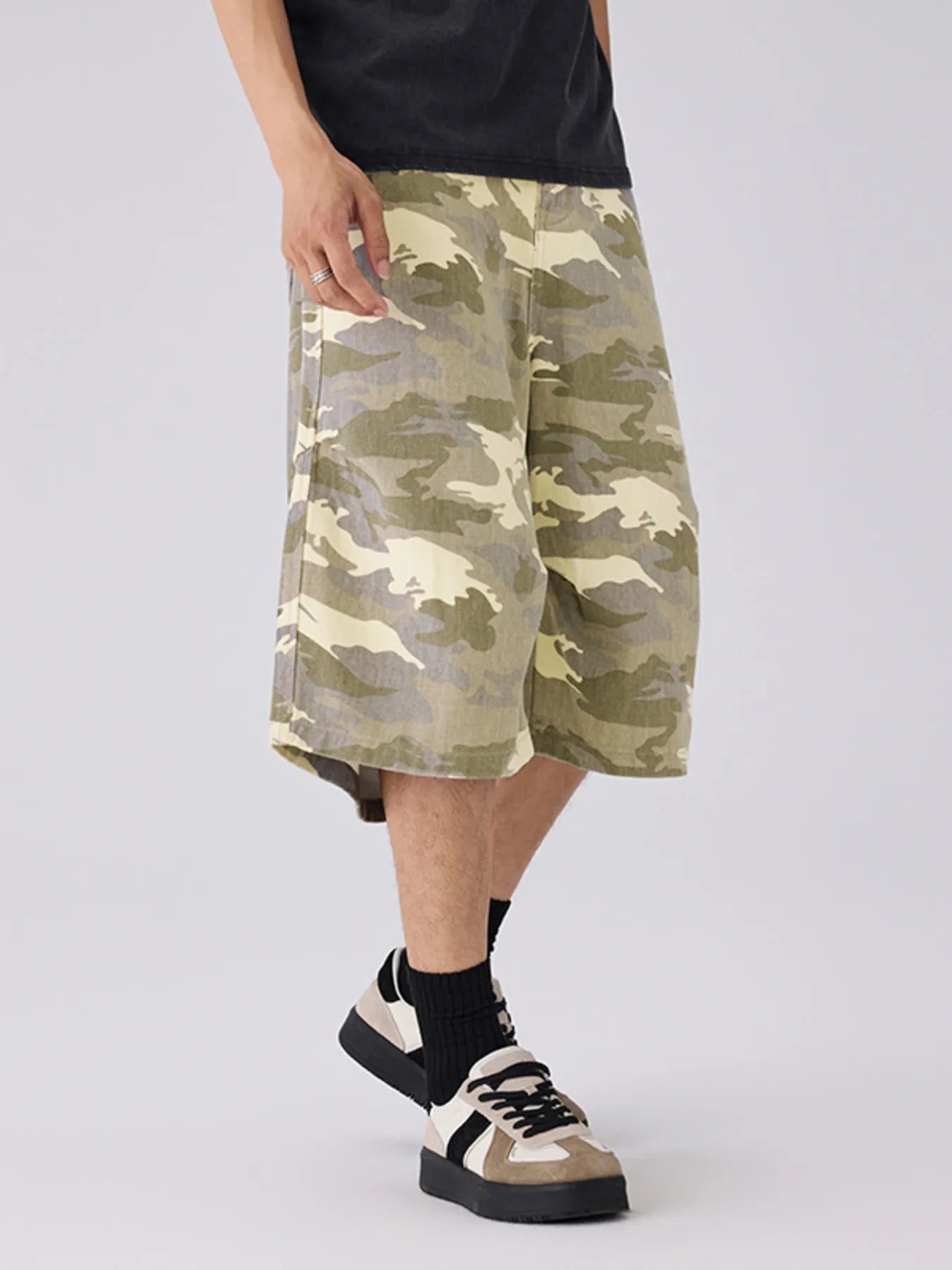 Men's Casual Camouflage Shorts