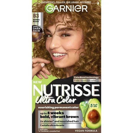 Garnier Nutrisse Ultra Color Nourishing Color Creme B3 Golden Brown