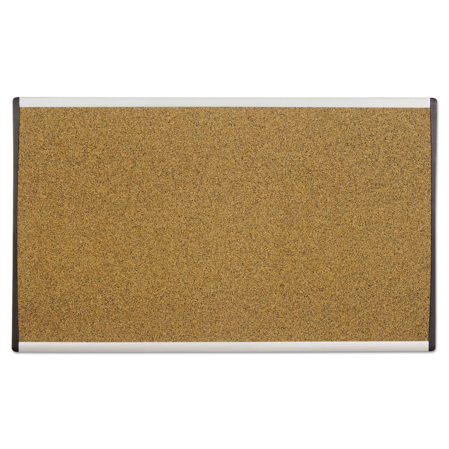 Quartet ARC Frame Cork Cubicle Board, 14 x 24, Tan, Aluminum Frame