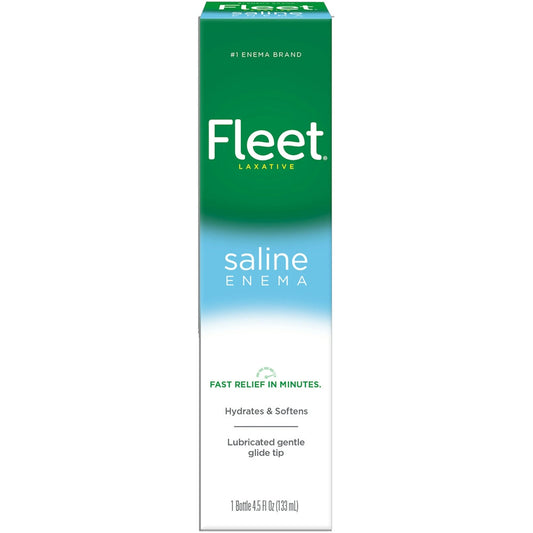 Fleet Laxative Saline Enema (4.5 Fl Oz / 133 mL)