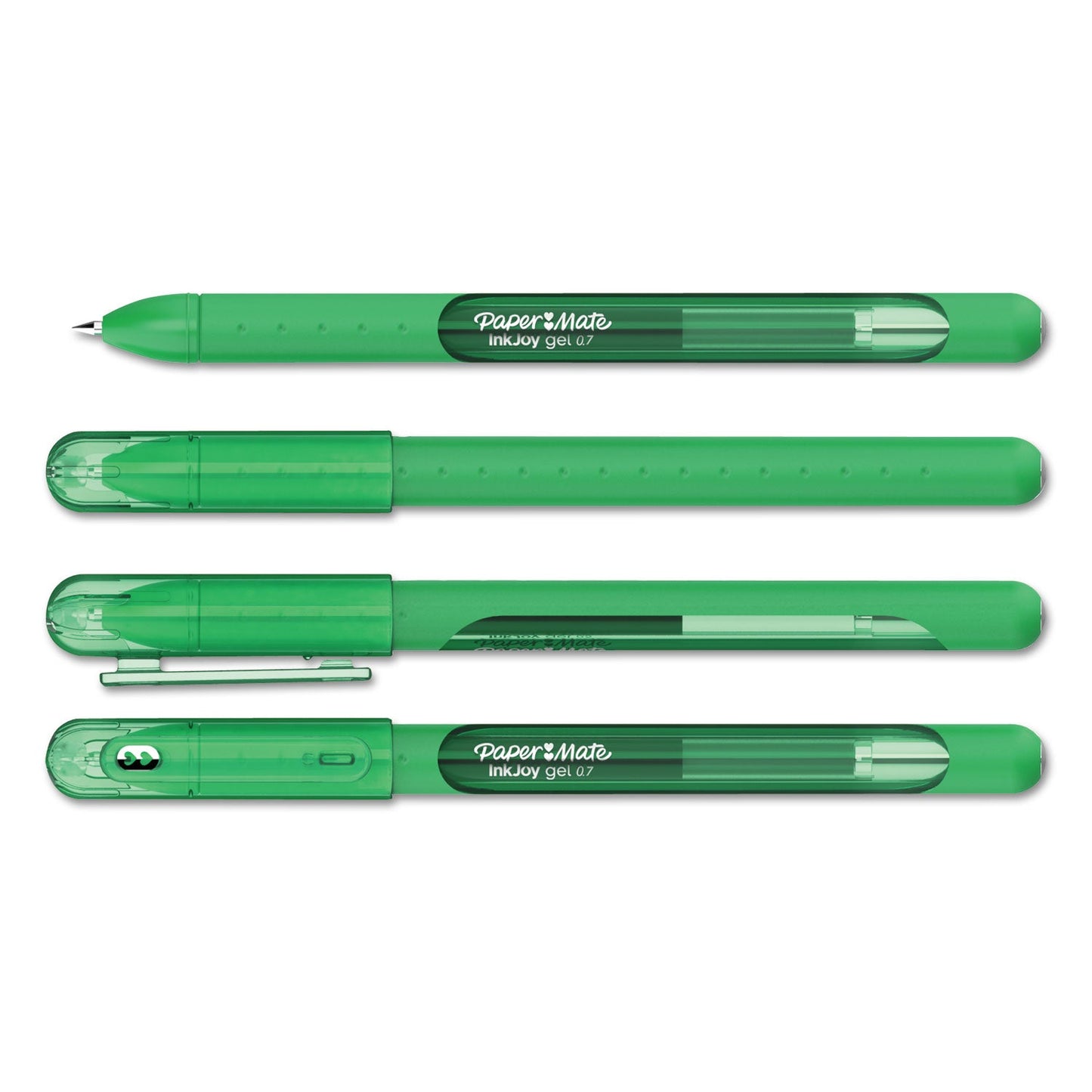 Paper Mate InkJoy Gel Pen, Stick, Medium 0.7 mm, Assorted Ink and Barrel Colors, 20/Pack