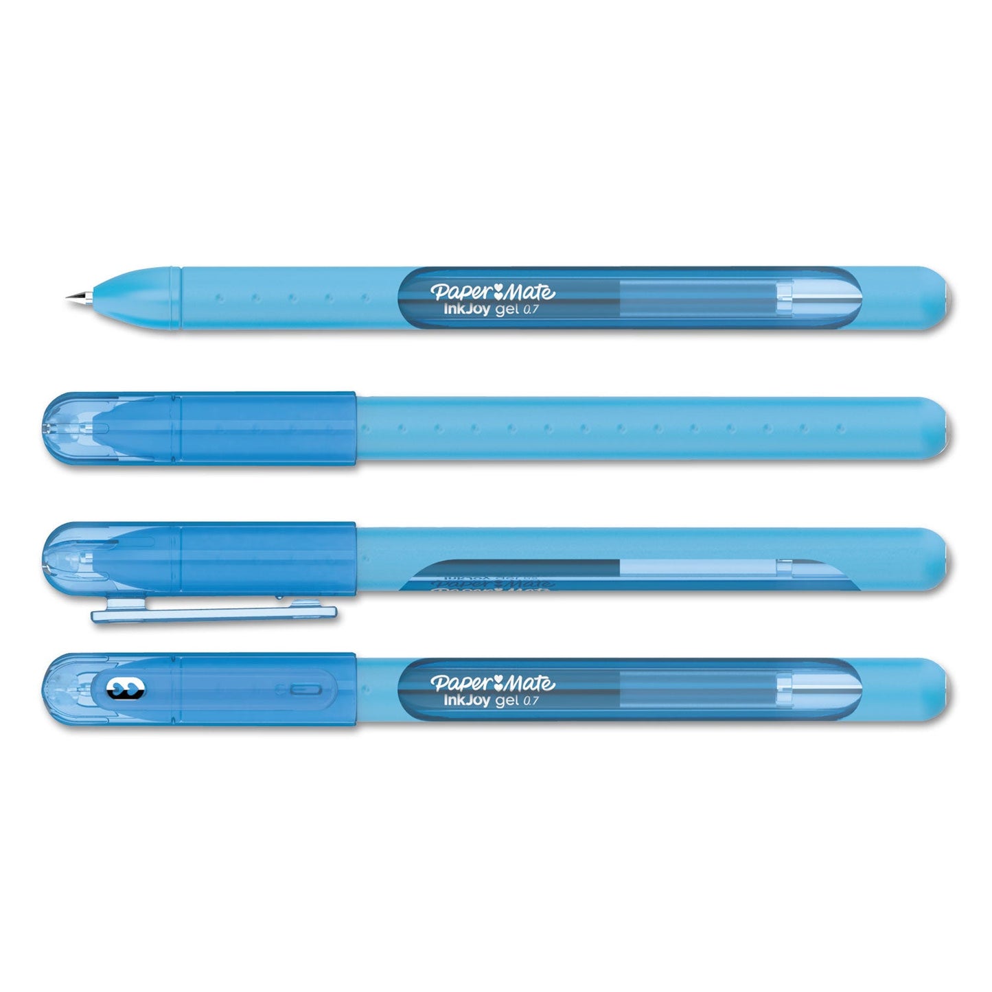 Paper Mate InkJoy Gel Pen, Stick, Medium 0.7 mm, Assorted Ink and Barrel Colors, 20/Pack
