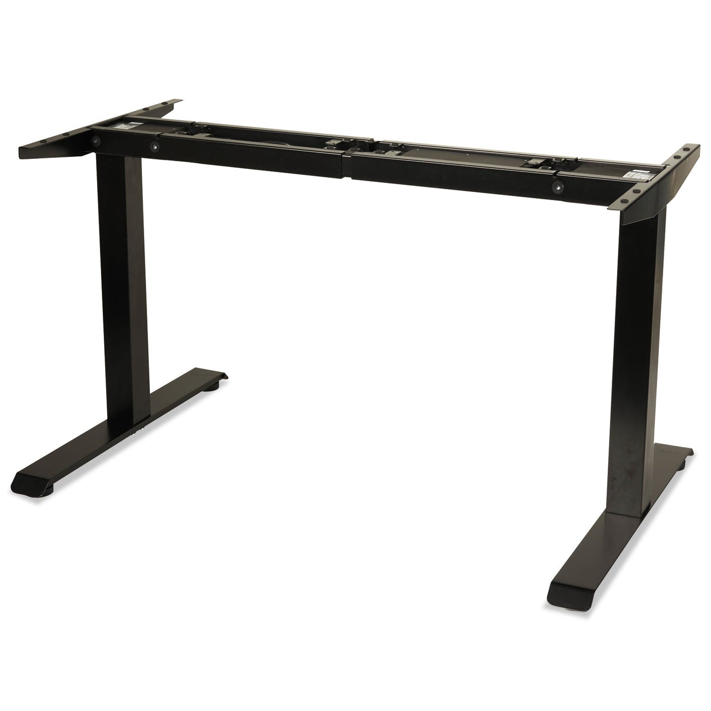 Alera 2-Stage Electric Adjustable Table Base, 48 to 72w x 24 to 36d x 27.5 to 47.2h, Black