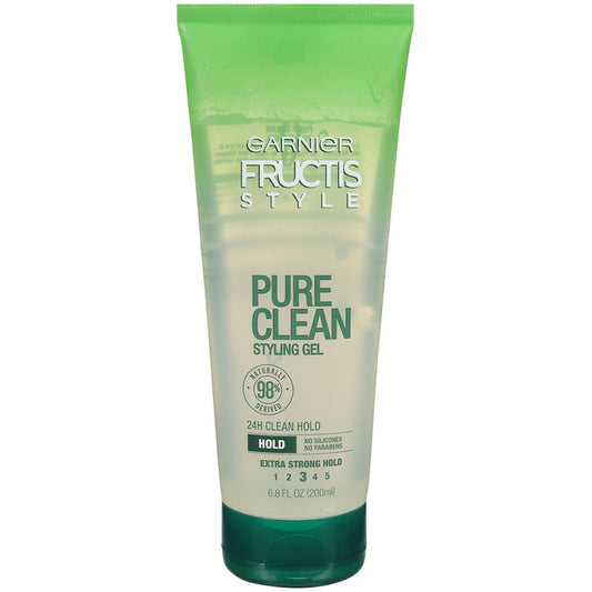 Garnier Fructis Style Pure Clean Extra Strong Hold 3 Hair Gel - 6.8 Fl Oz