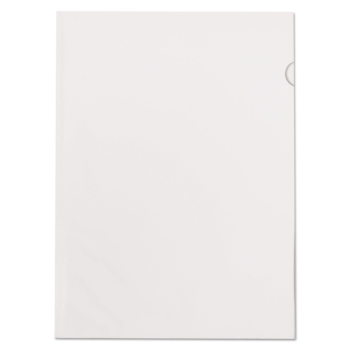 Pendaflex Poly Color Transparent File Jackets, Letter Size, Clear, 50/Box