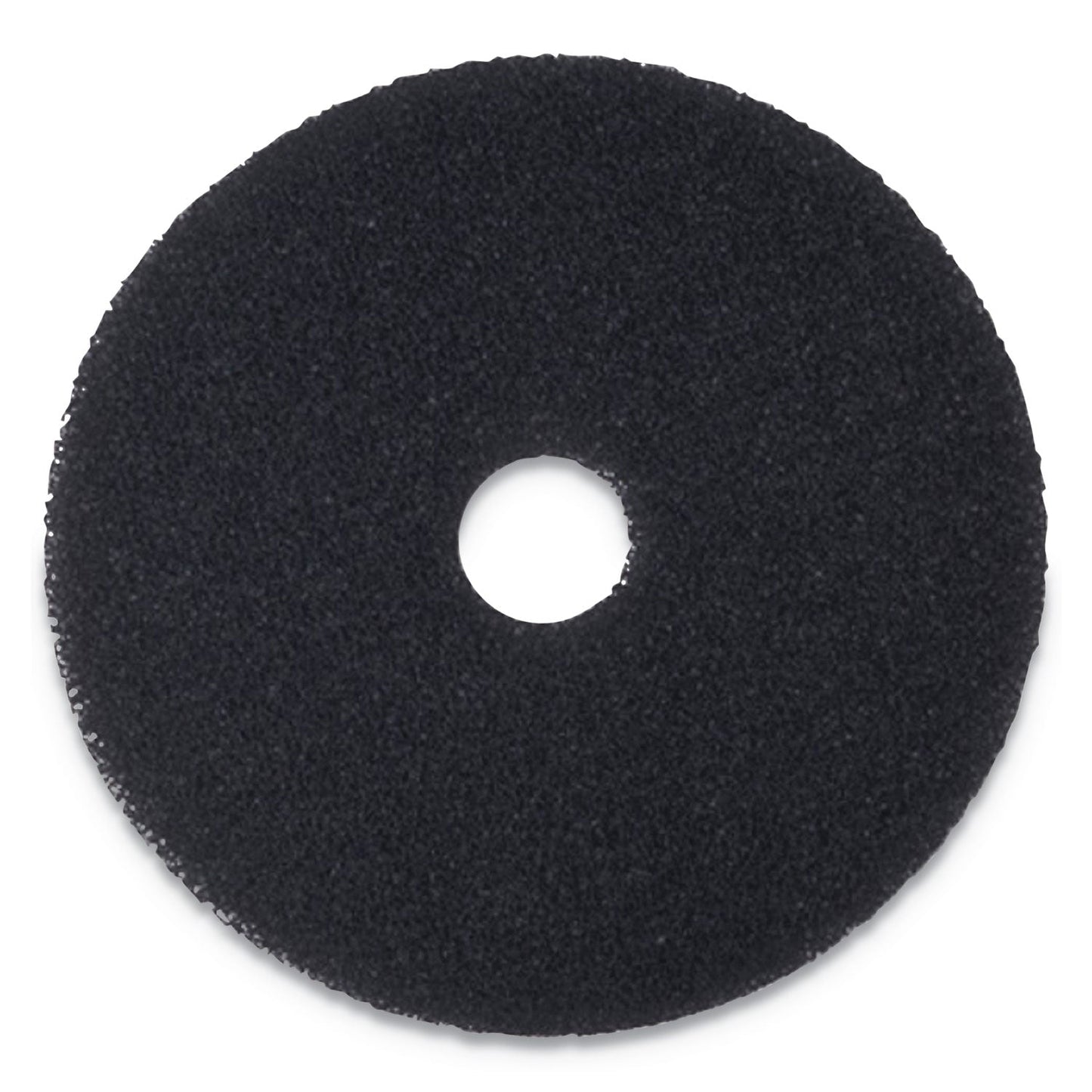 Boardwalk Stripping Floor Pads, 21" Diameter, Black, 5/Carton