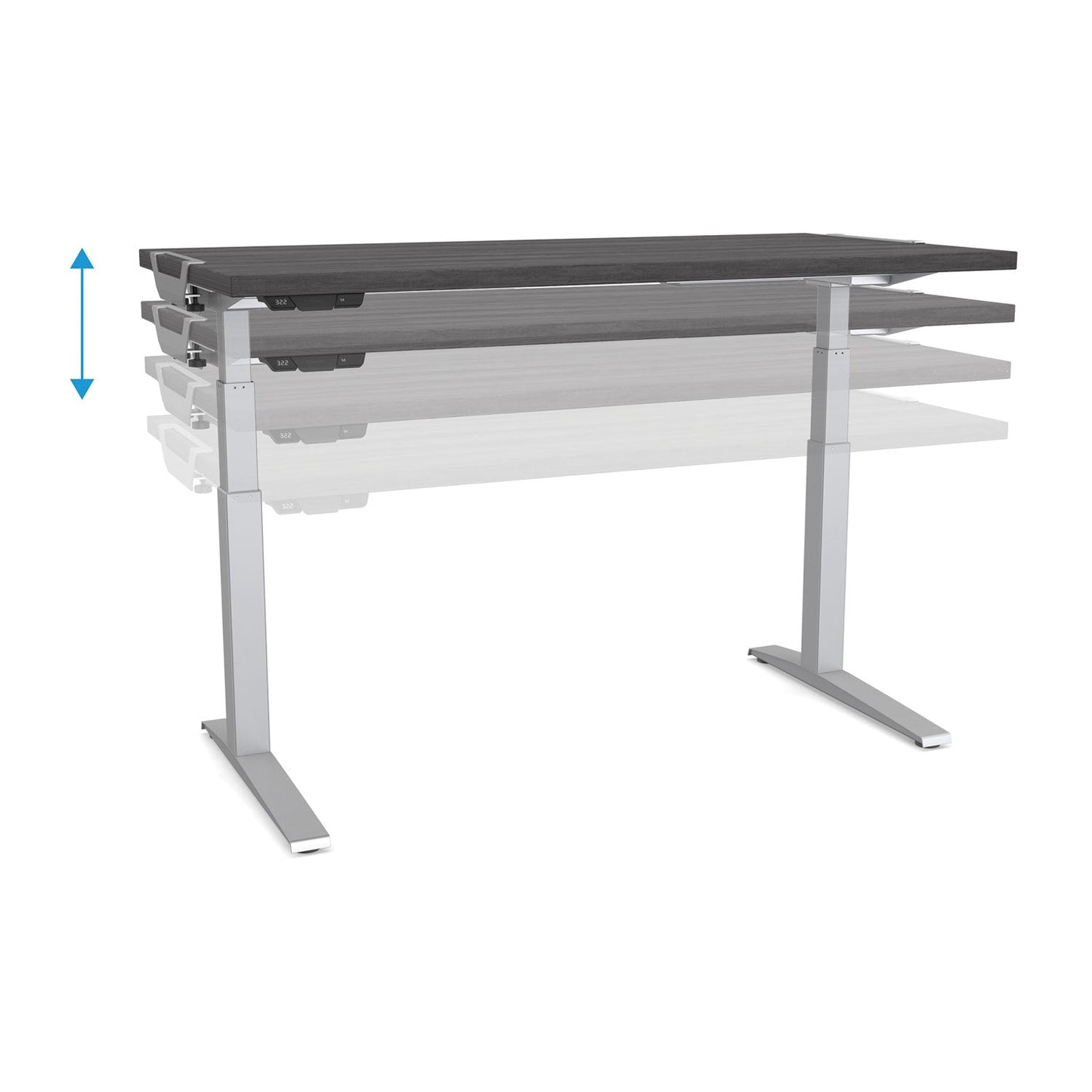 Fellowes Levado Laminate Table Top, 48" x 24" x , Maple