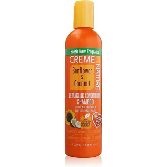 Creme of Nature Shampoo, Detangling Conditioning, Sunflower & Coconut