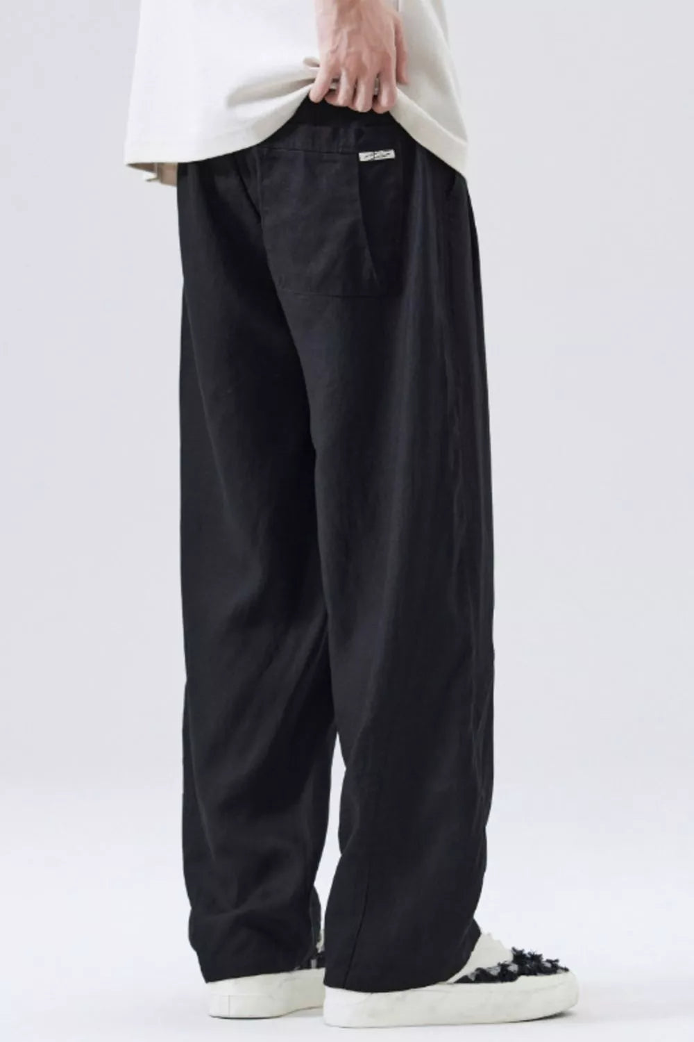 Men's Loose Fit Drawstring Casual Pants