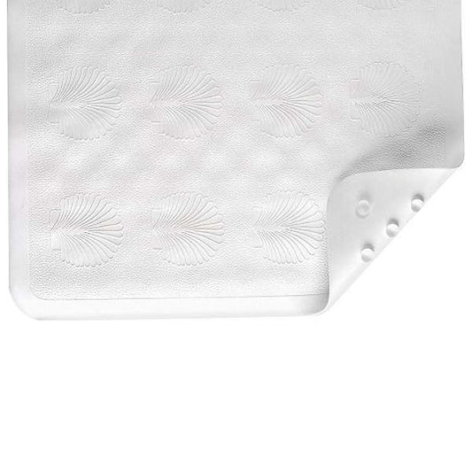 Nova Rubber Bath Mat -White