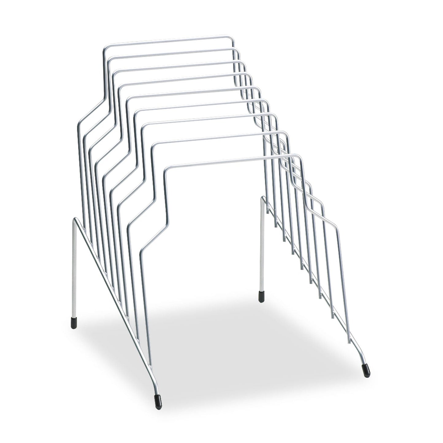 Fellowes Wire Step File, 8 Sections, Letter to Legal Size Files, 10.13" x 12.13" x 11.81", Silver