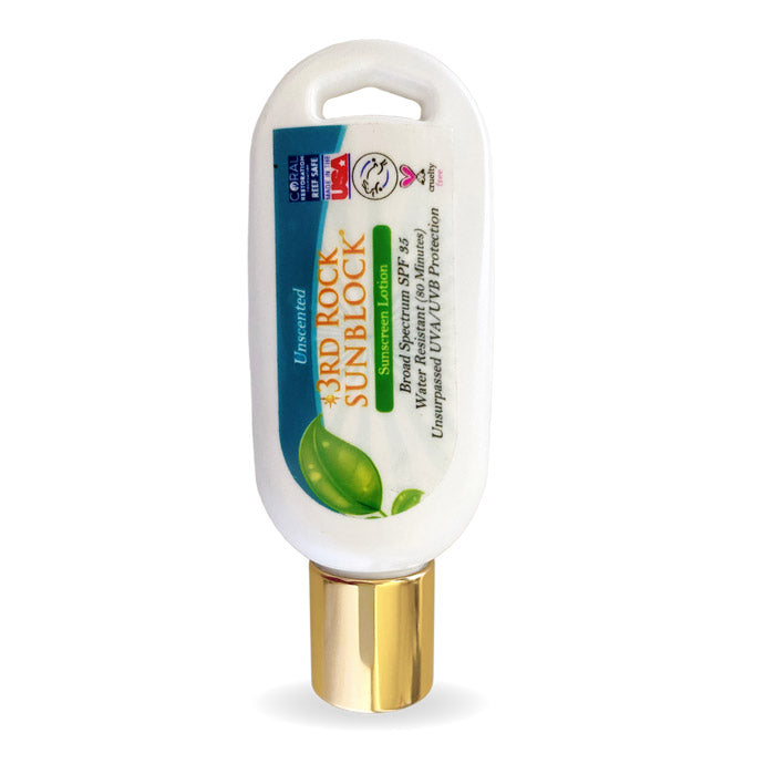 3rd Rock Sunblock® Sunscreen Lotion - Unscented - Zinc Oxide SPF 35 - 1.7 oz