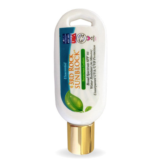 3rd Rock Sunblock® Sunscreen Lotion - Unscented - Zinc Oxide SPF 35 - 1.7 oz