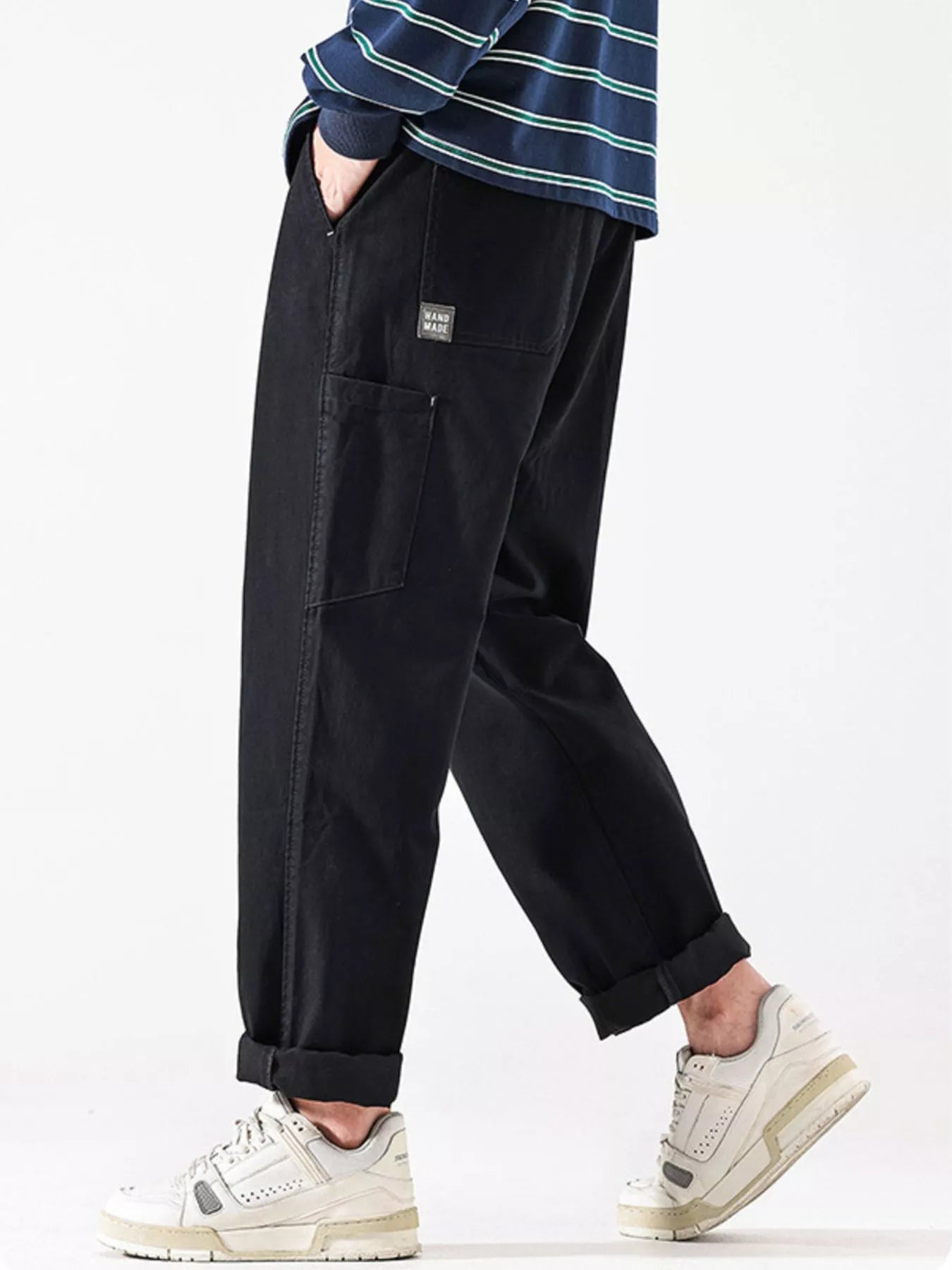 Men's Full Size Casual Loose Fit Pants Plus Size