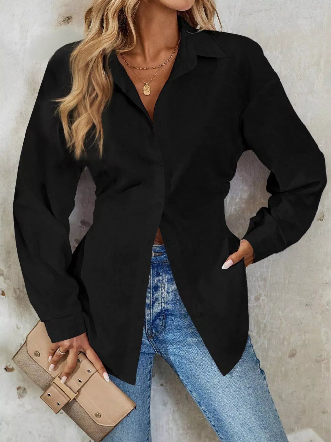 Button Up Long Sleeve Shirt