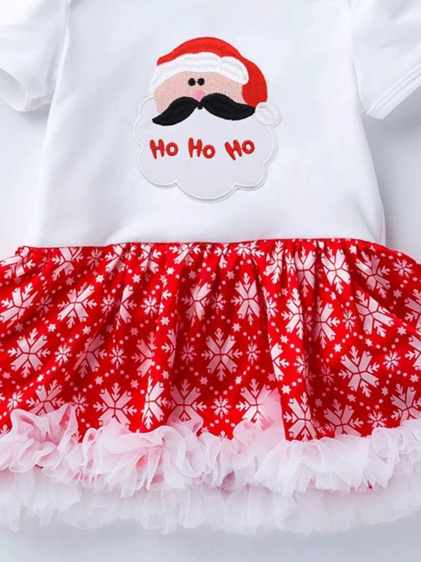 Children's Christmas One Piece Dress with Headband