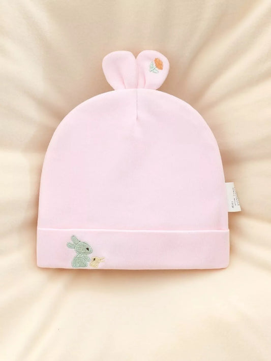 Children's Bunny Ears Embroidered Hat