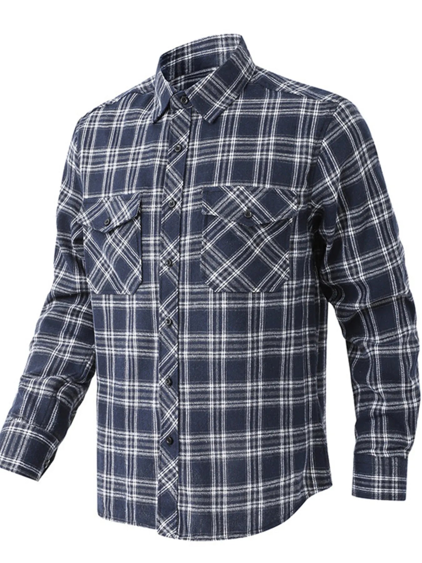 Men's Classic Plaid Button Up Shirt
