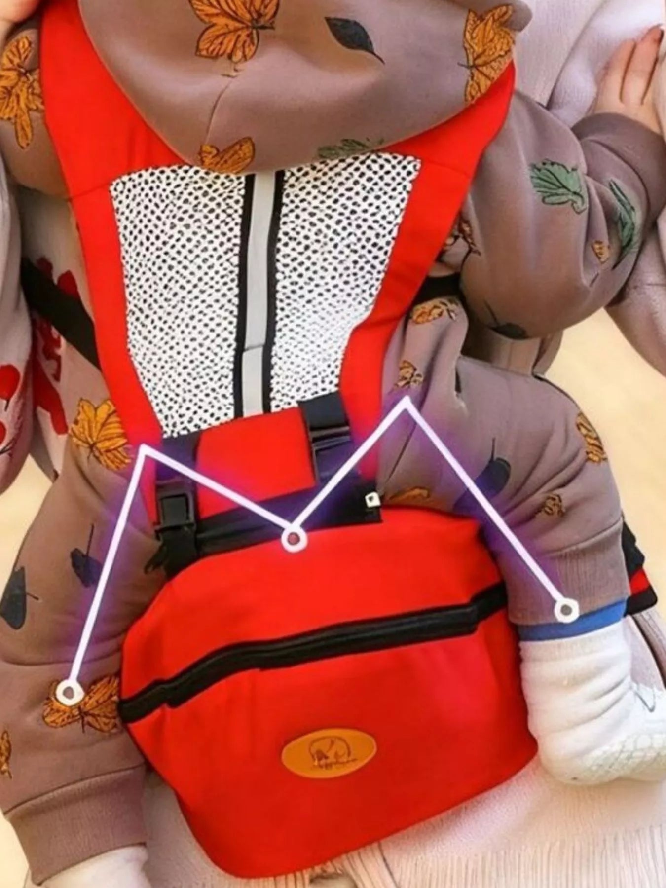 Ergonomic Baby Waist Seat