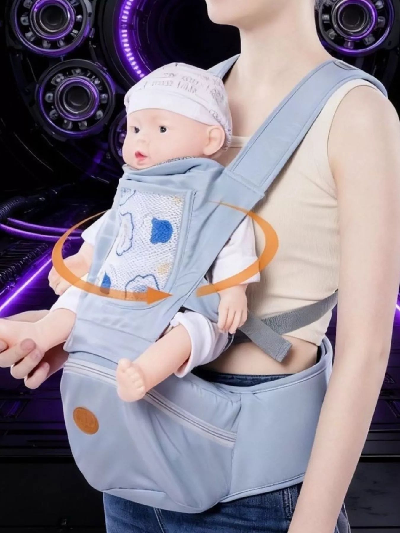 Ergonomic Baby Waist Seat