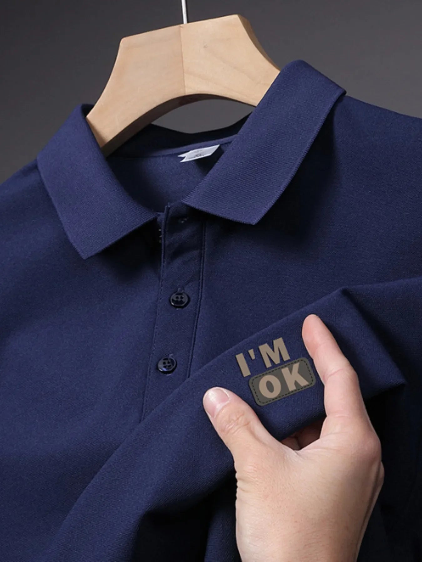 Men's Plus Size Casual Short Sleeve Polo Shirt