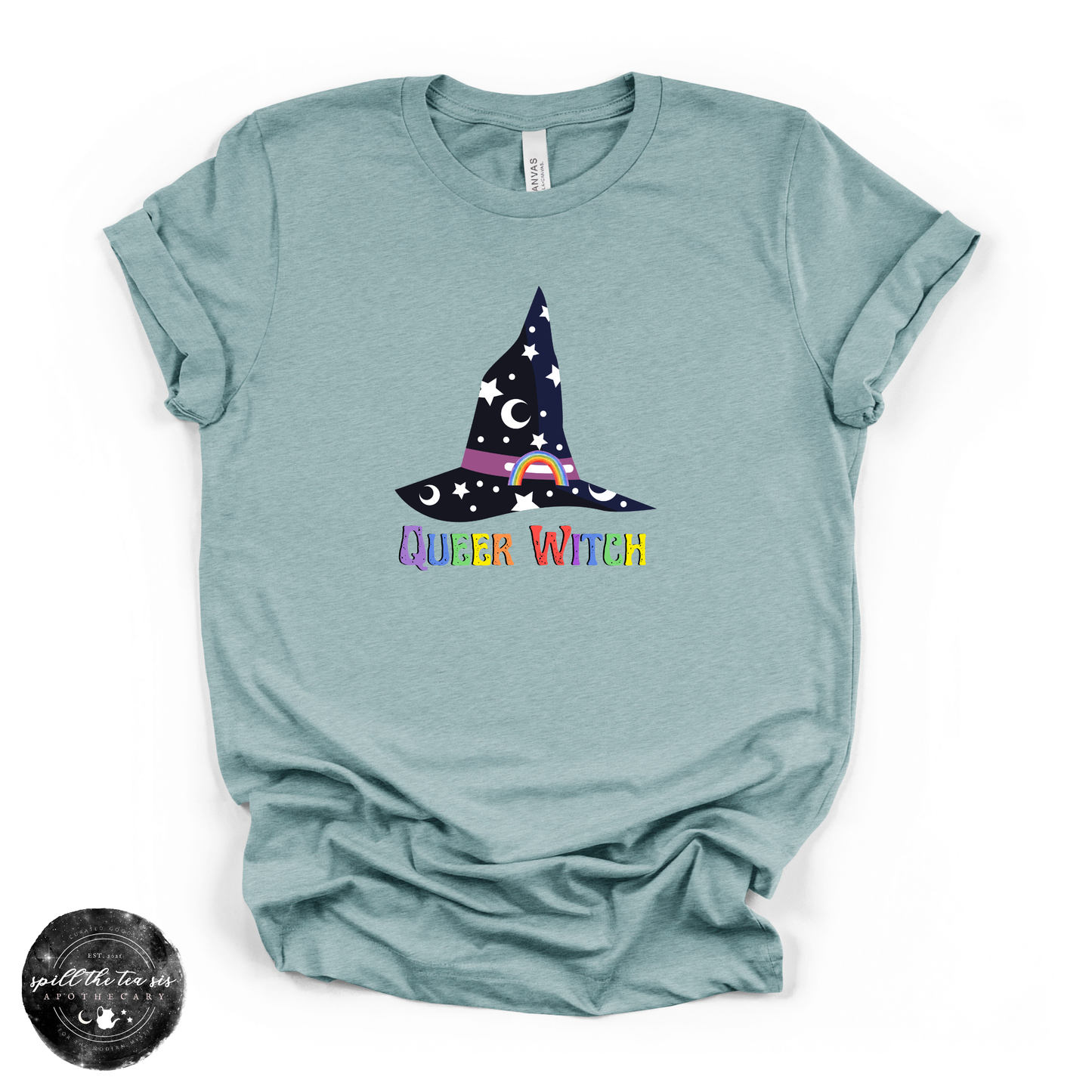 Queer Witch Tee | Pride Witchy Graphic T-Shirt