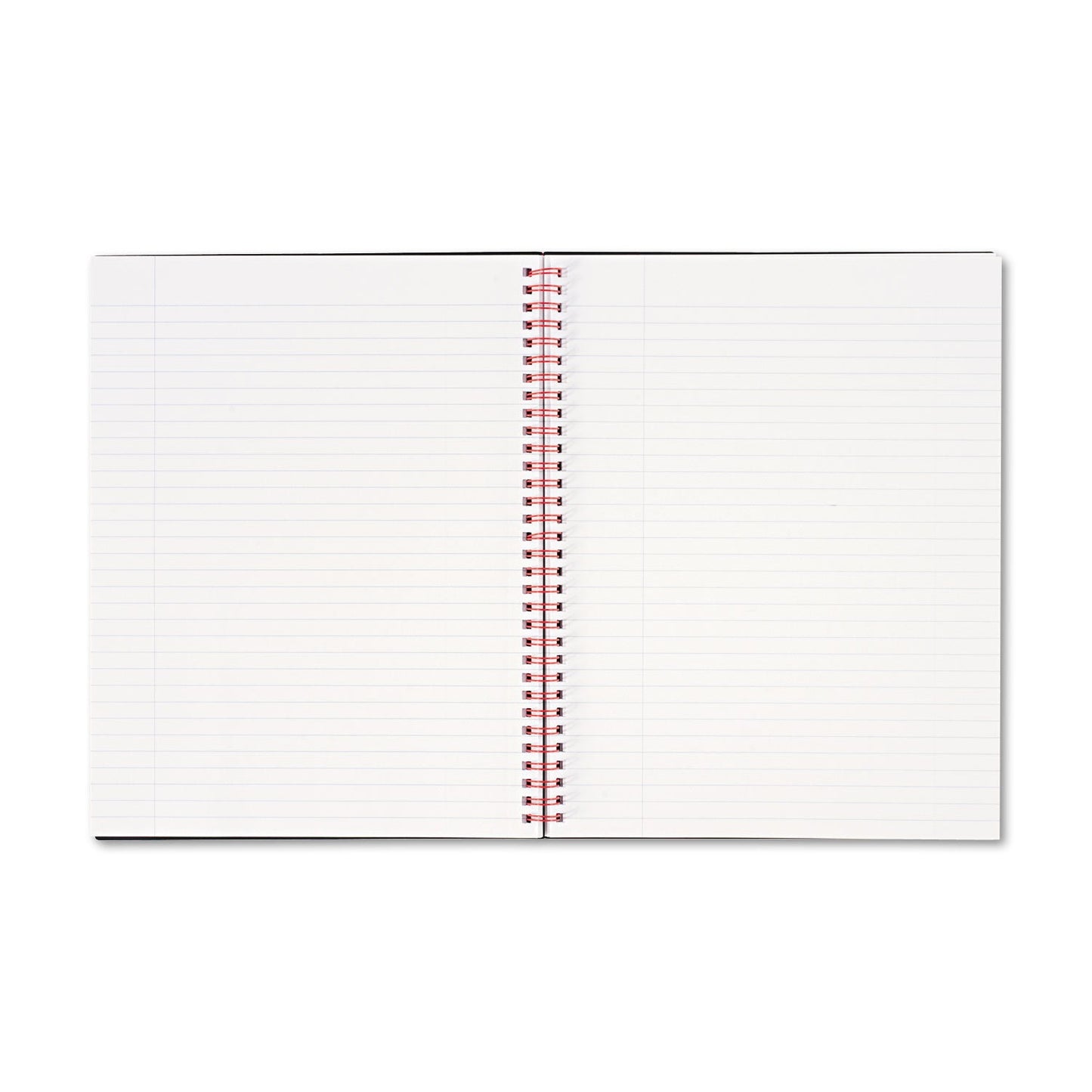 Black n' Red Flexible Cover Twinwire Notebook, SCRIBZEE Compatible, 1 Subject, Wide/Legal Rule, Black Cover, 11 x 8.5, 70 Sheets