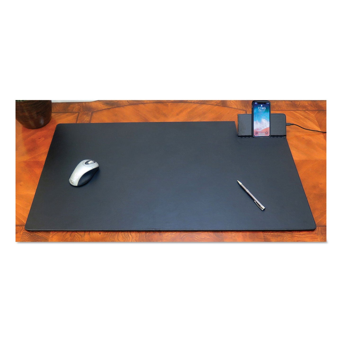 Artistic Wireless Charging Pads, Qi Wireless Charging, 5W, 36", Black