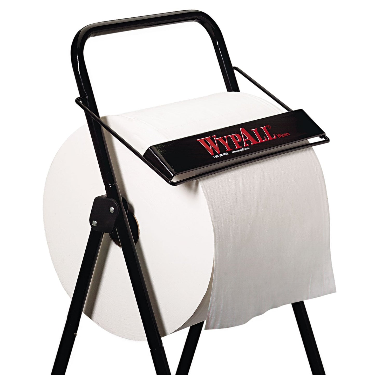 WypAll Jumbo Roll Dispenser, 16.8 x 18.5 x 33, Black