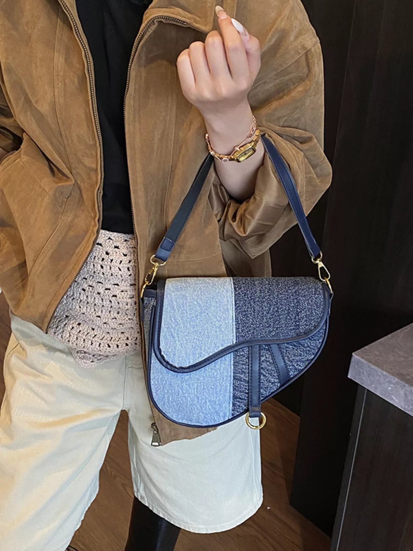 Adjustable Strap Crossbody Bag