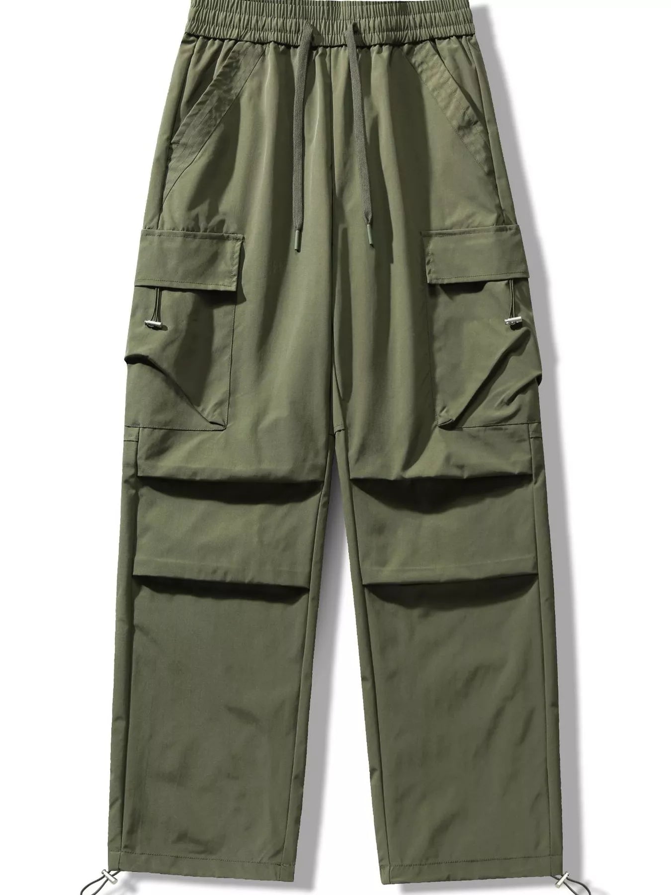 Men's Plus Size Multi-Pocket Cargo Waterproof Pants