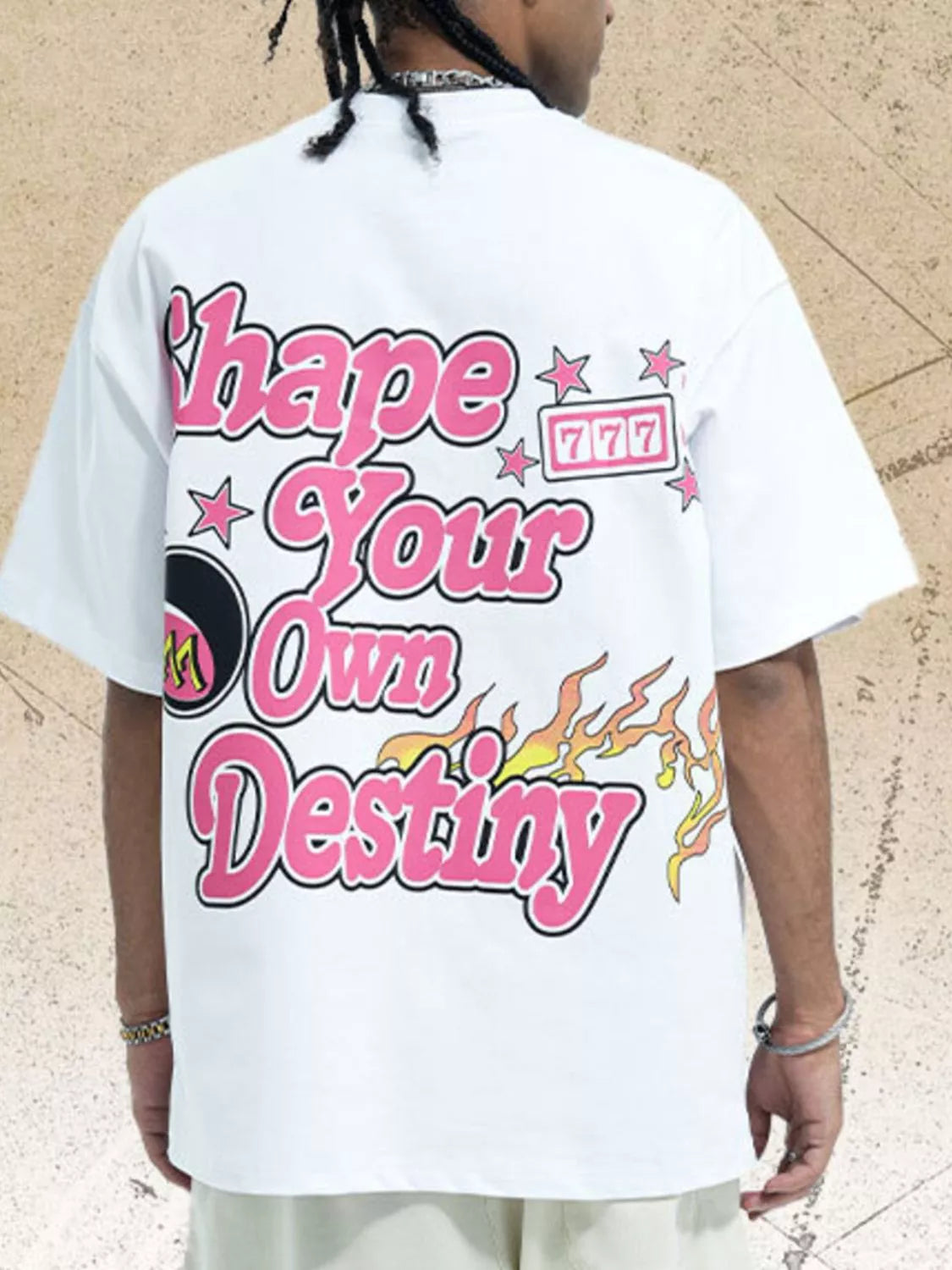 Men's Graphic Round Neck T-Shirt