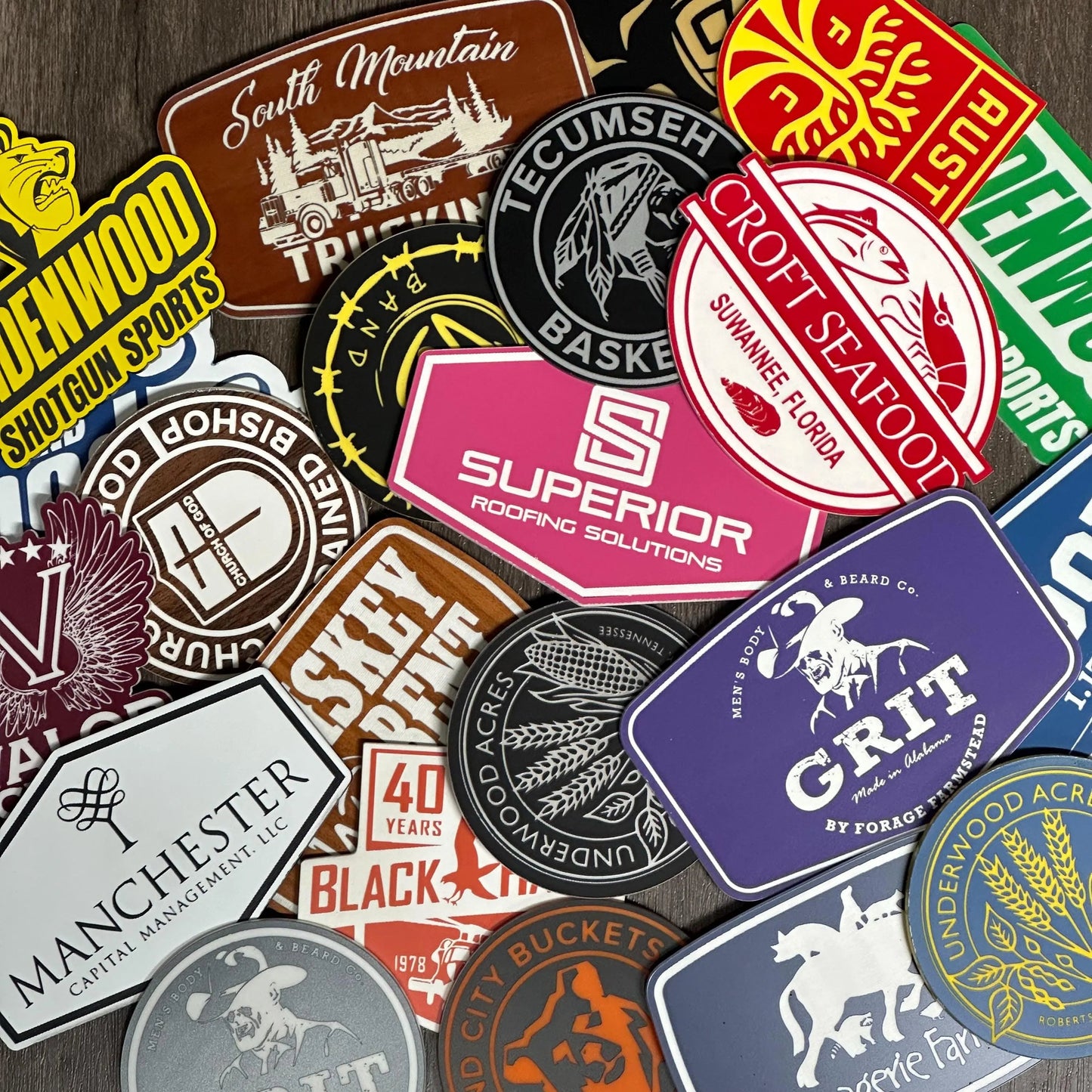 Acrylic Custom Patches